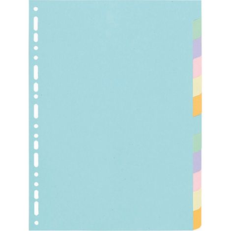 1612E divisor Cartón Multicolor 12 pieza(s)