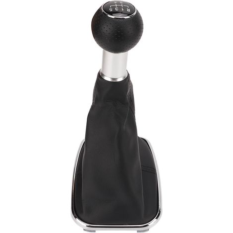 Pommeau de levier de vitesses à 5 rapports avec cache-poussière, compatible conduite à gauche/à droite, convient aux VW Golf MK4 1997 - 2004 (1/5)