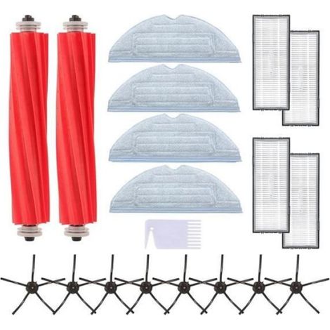 Roborock Accessoires Kit S7 S70 S75 S7Max S7MaxV T7S pour Roborock Aspirateur Filtre Hepa Brosse LatéRale ACCESSOIRE D’ASPIRATEUR (1/4)