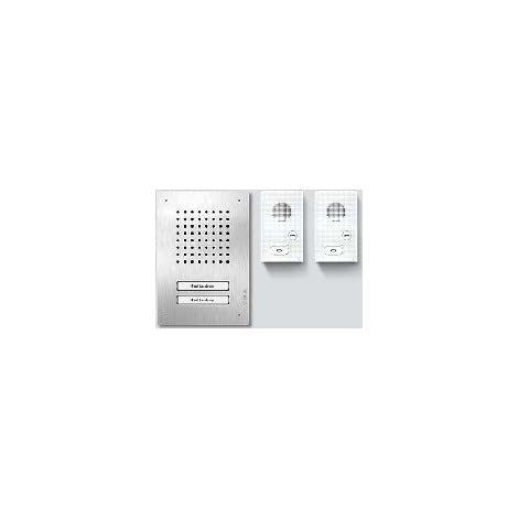 SIEDLE SIEDLE CLASSIC CLAB 850-2 E/W KIT AUDIO EN ACIER INOXYDABLE BLANC 210010046-00