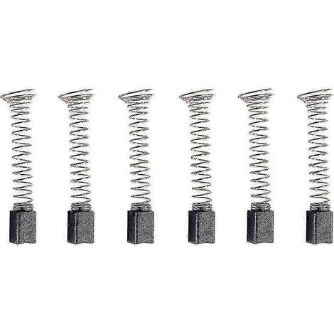 Lot de 6 balais de charbon compatibles avec le modèle Dremel 4000 90930-04 et la référence 2615298790 (1/4)