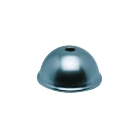 Rosone cromato arrotondato per tubo di diametro 16 mm