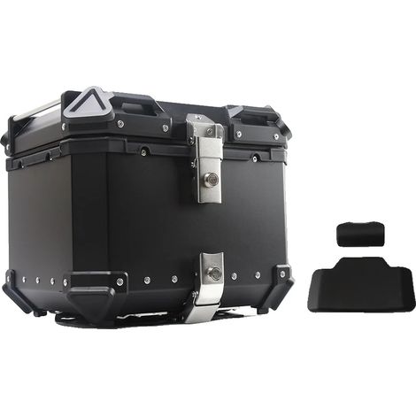 Caja de almacenamiento, diseño impermeable, sistema de cierre seguro, 45 L (1/2)