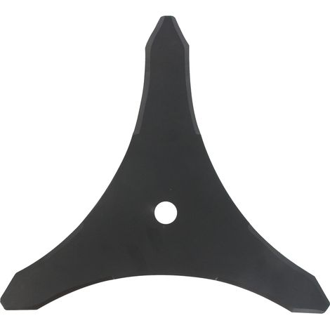 Lame 3 Dents Débroussailleuse - Largeur de Coupe : 350 mm - Epaisseur 4 mm - Alésage - 20 mm