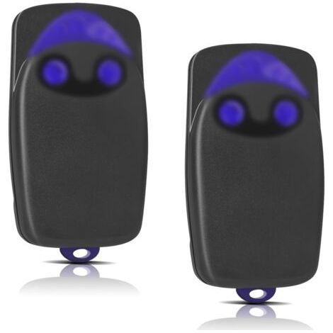 2 Pièces Remplacement pour télécommande NICE, télécommande portail 433,92MHz 2 canaux, compatible avec Flo1r-s, Flo2r-s, Flo4r-s (1/5)