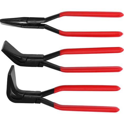 Pince plieuse métal mâchoire droite 45° 90° acier carbone 30‑35HRC pince à sertir pour pliage et aplatissage tôle (1/5)