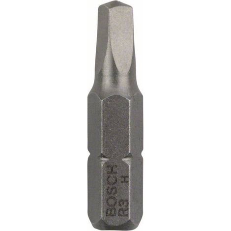 Bosch Accessories Inserto a Profilo a cava quadra/Robertson 3 extra duro C 6.3 3 pz.