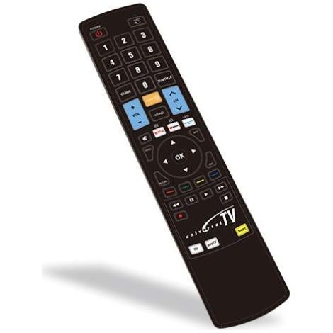 Telecomando universale gbs elettronica universal tv nero - 1701