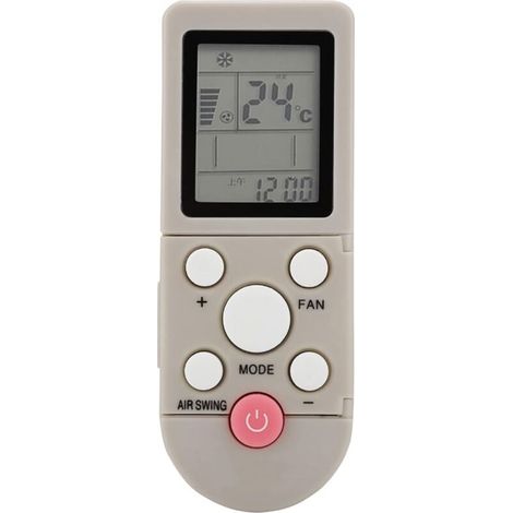 Replacement remote control for air conditioner YKR-F/06, suitable for AUX YKR-F/001 YKR-F/09R/010 F/06 YMYNY (1/4)