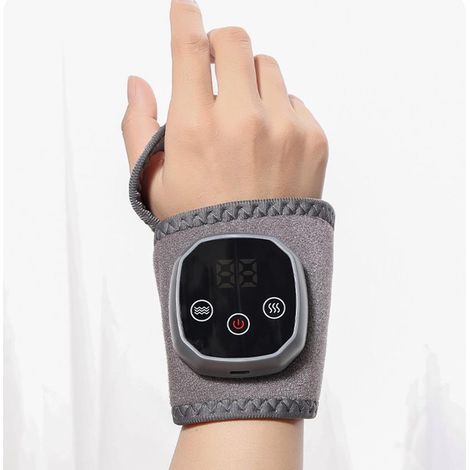 Massaggiatore per piedi, 4 livelli di calore, massaggiatore per piedi e caviglie, fascia riscaldante wireless per caviglie, polpacci e ginocchia - Relax, cura della persona, casa, ufficio, viaggi, sal (1/4)