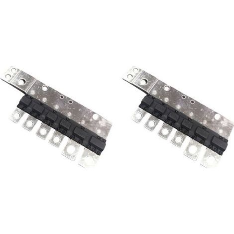 Ceci s'applique au fusible principal du moteur automobile 1K0937629A, un fusible multicanal adapté pour 1K0 937 629 A. (1/5)