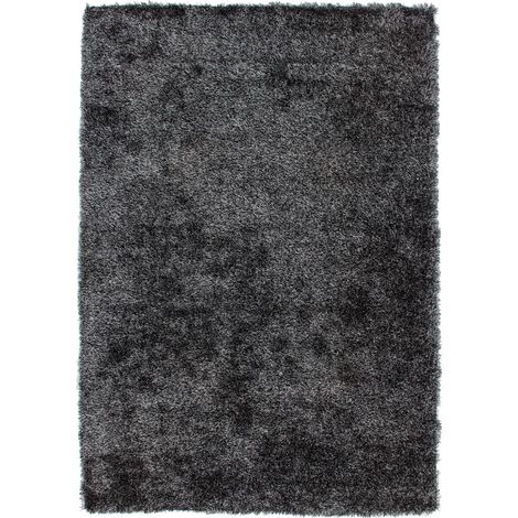 Tappeto Diamond Antracite Shaggy a Pelo Lungo (1/4)