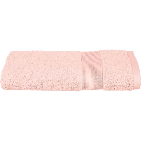 Asciugamano essentiel in cotone rosa 50x90cm - Atmosphera créateur d'intérieur