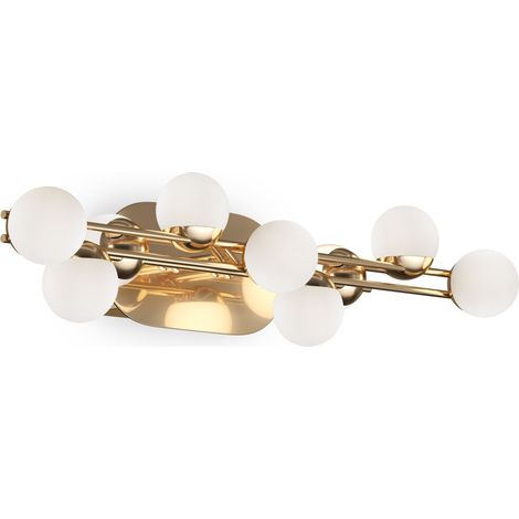 Applique Maytoni Tessara laiton 9 globes LED 3000K MOD081WL