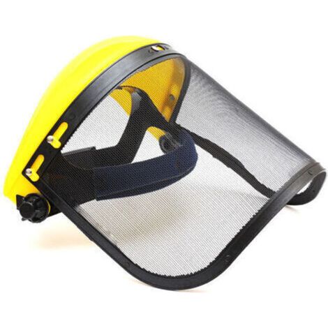 Casque De Protection - Visiere Integrale En Maille - Pour Debroussaillage Abattage Elagage - Taille Reglable - 1 Unite (1/5)