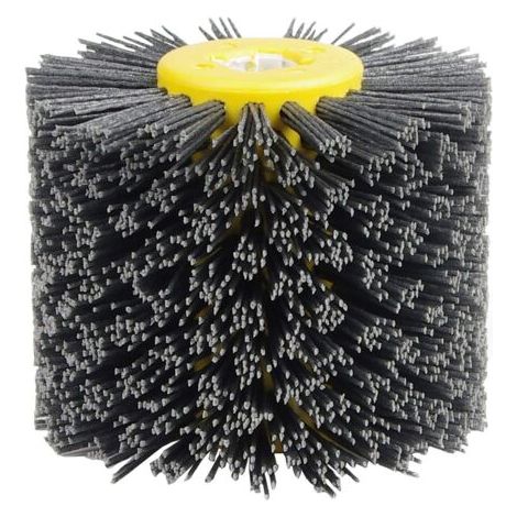 Brosses Abrasives 120 Roue De Polissage Abrasifs Fil Roue Diamètre 120mm Noir NPTERBL (1/5)
