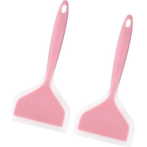Spatule en silicone résistante à la chaleur, spatule de friture multifonctionnelle idéale pour les poêles antiadhésives et les cuisiniers professionnels (1/5)