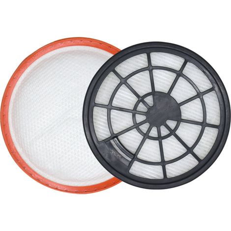 vhbw set di 2 filtri compatibile con Dirt Devil Pick Up Power Pet, Ultima, Ultima Power Parquet - filtro aria di scarico, filtro salva-motore (1/5)