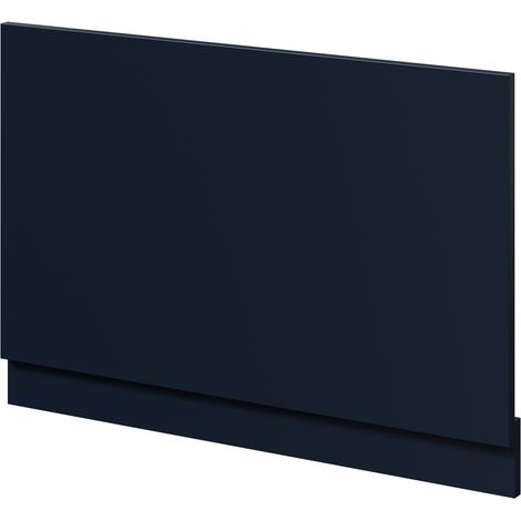 Deep Blue MDF 800mm End Bath Panel with Plinth (1/4)