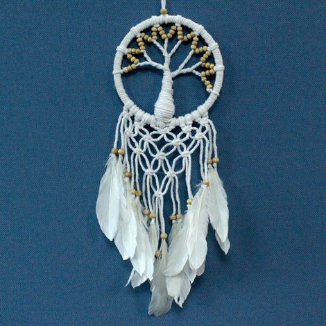 Attrape-rêves Arbre de Vie - Pur & Naturel 16cm- Vendu par 1 (1/3)