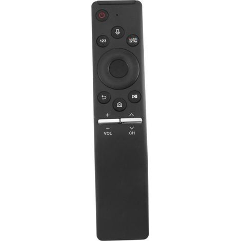 Télécommande Vocale - Bluetooth - Compatible Samsung Smart TV LED QLED 4K 8K HDR - 16,5 x 3,8 x 1,8 cm - Noir - 1 Pièce