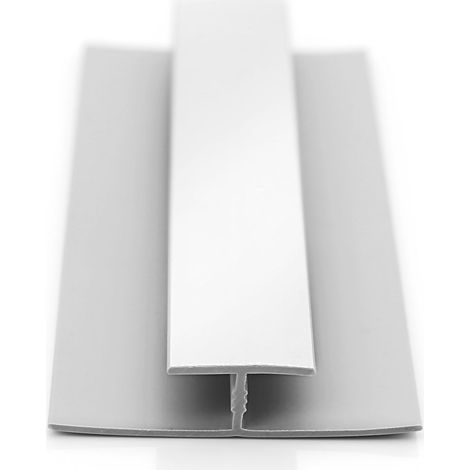 H Joint White Ceiling Trim 2400mm x 10mm