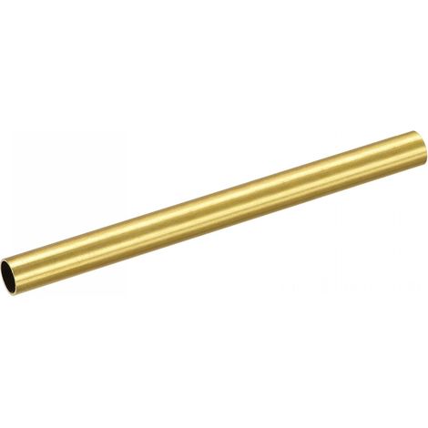 Brass Round Tube 8mm OD 0.5mm Wall Thickness 100mm Length Pipe Tube (1/5)