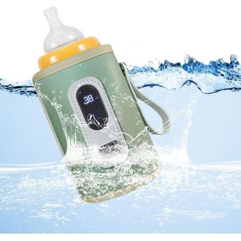 Chauffe-Biberon - Sac Chauffant USB Pour Biberon - Utilisation En Voiture Ou À Domicile - 1 Pièce (1/4)