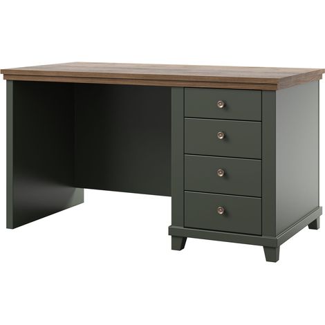 Mesa de oficina Tolnue 132 , Con cajones, Número de puertas: 0, Número de cajones: 0, 77x140x70cm