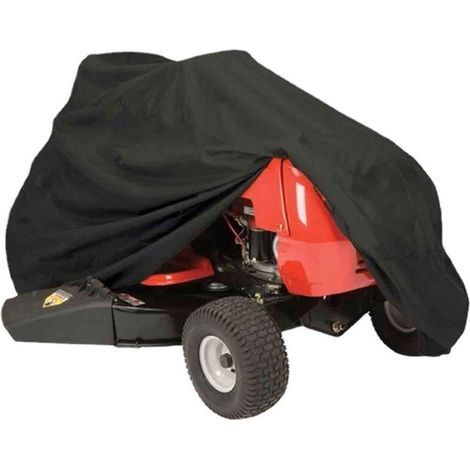 Housse imperméable pour tracteur tondeuse autoportée de jardin, robuste, compatible avec les plateaux de coupe jusqu'à 55 pouces.