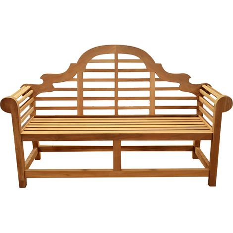 Panchina in legno di teak per esterno 150x80 WINSTON (1/3)