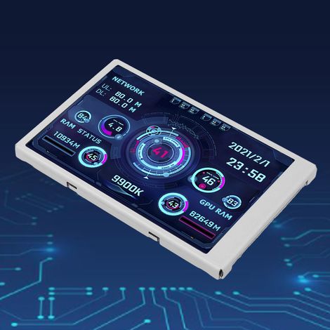 Zweitdisplay: 3,5 Zoll Typ-C IPS zur Überwachung elektronischer und industrieller Geräte. (1/5)