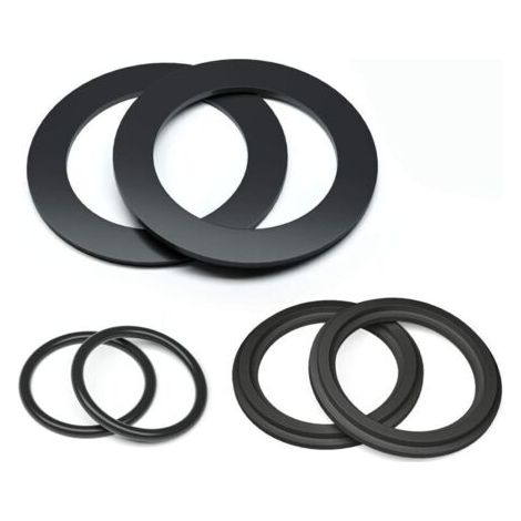 Kit de rondelles et de bagues 25076RP pour raccords 1-1/2", rondelles en caoutchouc à joint torique pour vannes plongeuses de piscine Intex (6 pièces) - 10745, 10262 et 10255 (1/5)