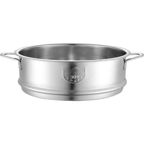 1 Cuiseur vapeur,Acier inoxydable 304,Pot à lait,Casserole vapeur,Cuisson riz légumes,Cuisine compacte (1/5)