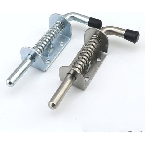 Lntyq Verrou à Ressort 220 mm de Portail de Porte Boulon Verrouillage, 2 Stück (1/4)
