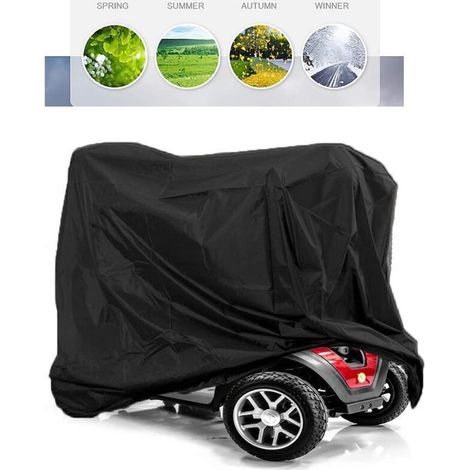 Ahlsen Wasserdichte Elektroroller-Abdeckung, staubdichte UV-Schutz-Abdeckung, 140 x 66 x 91 cm (1/5)