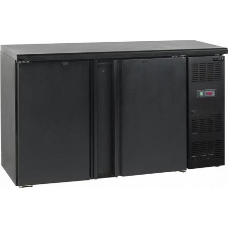 Arrière de bar ventilé 290 Litres, 2 portes pleines battantes, 250 W, 220 V - MONO (1/3)