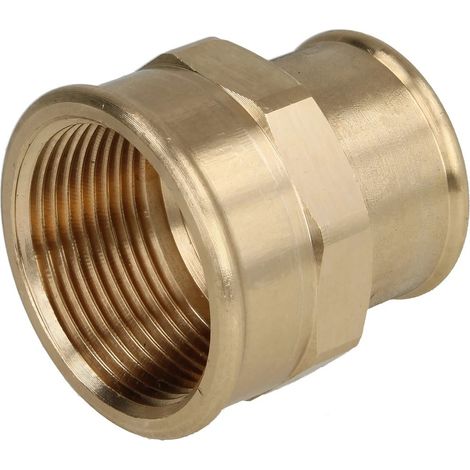 Viega Manicotto di riduzione, Rp1 11/4, Rp2 1 bronzo rosso o bronzo al silicio Modello 3240, 266417