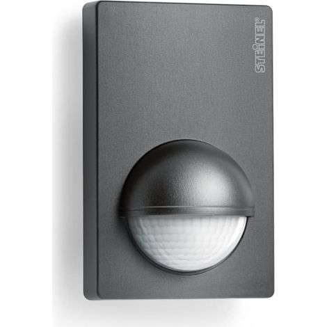 Steinel 034580 parete Rilevatore di movimento ad infrarossi passivo PIR 180 ° Relè Antracite IP54 (1/2)