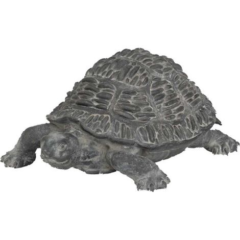 Tortue Déco Extérieur "Francky" 52cm Gris (1/2)