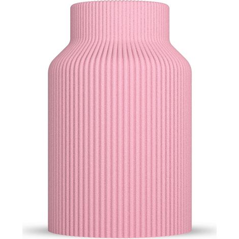 Vase Rabella - Vase décoratif moderne pour herbe de la pampa et fleurs séchées - Style scandinave pour salon - Objet design 3D en plastique (PLA) - Léger et incassable (1/5)