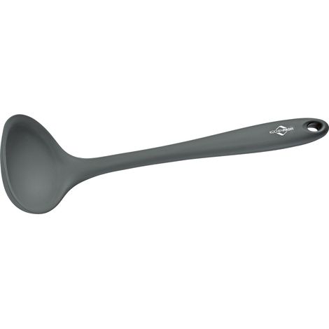 Mestolo in silicone, 28 cm, grigio trend / Kuchenprofi