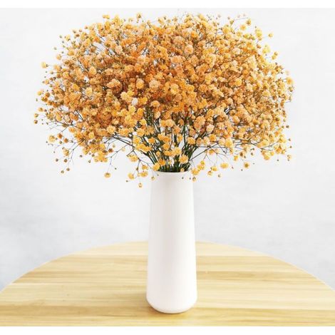 1 pièce gypsophile séchée, fleurs séchées naturelles, décoration intérieure, mariage, composition florale (1/5)