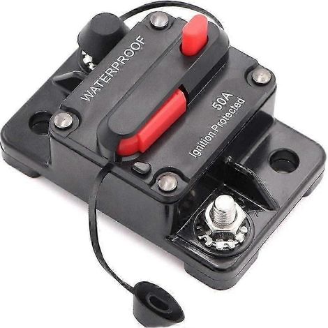 Compatible avec les disjoncteurs de 30 A, 40 A, 50 A, 60 A, 70 A, 80 A, 100 A, 120 A, 150 A, 200 A, 250 A et 300 A, les réinitialisateurs de fusibles, les alimentations 12-48 V CC, les applications au (1/5)