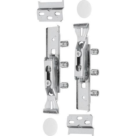 Rail de Suspension Réglable pour Armoire, Support Lourd Accessoire Quincaillerie Meuble (1/5)
