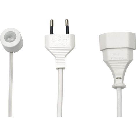 DOMUS LINE Bewegungsmelder 230 V, max.250 Watt, mit Aufbau-Empfänger, weiß
