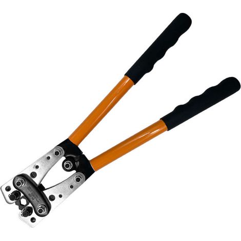 Pince à sertir pour cosses de câble en aluminium, 6,0-50 m², pince à sertir ergonomique et portable, facilitant le travail. (1/4)