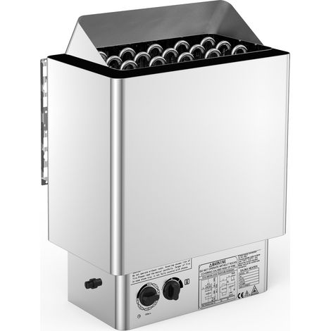 Mophorn 9KW chauffe-Sauna électrique 380V-415V en acier inoxydable humide et sec unité de commande intégrée poêle de Sauna (1/5)