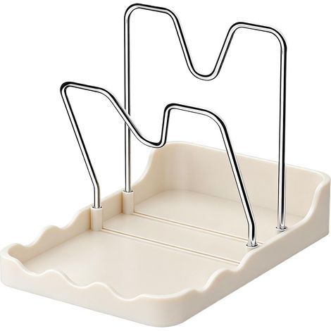 Pot Organizer Vertical Drying Rack for Spoons With Stainless Steel Tray and Holder for Pots and Pans, Plates, Cutting Boards, Utensils (1/5)