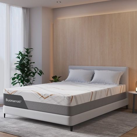 Materasso matrimoniale Corvo con Memory Foam, sfoderabile molle insacchettate 160x190x30 cm